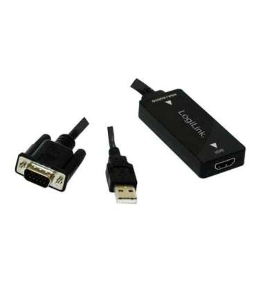 VGA with Audio to HDMI Converter