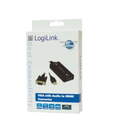 VGA with Audio to HDMI Converter