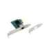 Lanberg PCI-Express to RJ45 Ethernet Adapter network card PCI-E X1 1X RJ45 2.5GB Low profile PCE-25GB-001