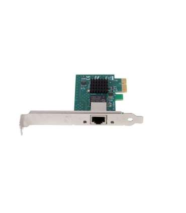 Lanberg PCI-Express to RJ45 Ethernet Adapter network card PCI-E X1 1X RJ45 2.5GB Low profile PCE-25GB-001