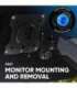 MONITOR ACC DESK MOUNT/17-45" GRAPHITE G95-G ONKRON