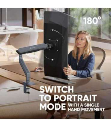 MONITOR ACC DESK MOUNT/17-45" GRAPHITE G95-G ONKRON