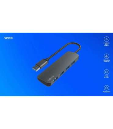 HUB AK053 USB 3.1 Gen.1 SAVIO
