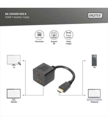 Splitter Cable AK-330400-002-S