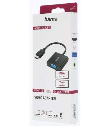 HDMI adapter to VGA +audio