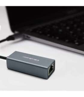 USB C to RJ45 Ethernet 1000Mps,aluminium housi