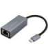 USB C to RJ45 Ethernet 1000Mps,aluminium housi