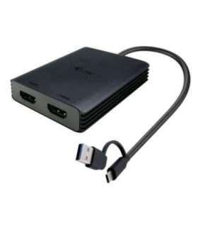 Adapter USB-A/USB-C Dual 4K/60 Hz HDMI Video