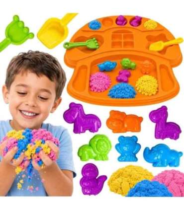 WOOPIE kineetilise liiva loomavormide komplekt