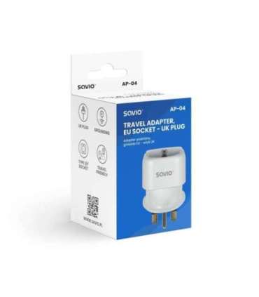 Travel adapter AP-04 SAVIO