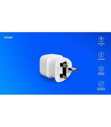 Travel adapter AP-04 SAVIO