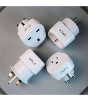 Travel adapter AP-04 SAVIO
