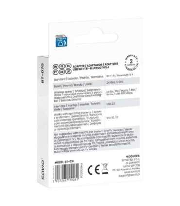 Adapter USB BT-070 WiFi 6 bluetooth 5.4