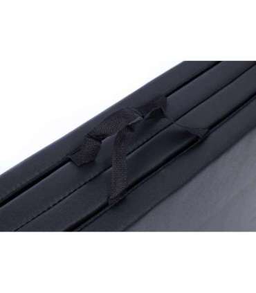 Folding sports mat 122x244cm, black