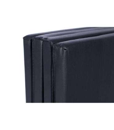 Folding sports mat 122x244cm, black