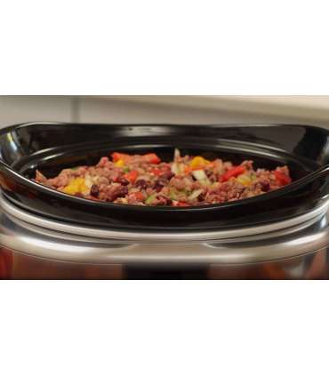 Crock-Pot SCCPBPP605-050 5.7-litre slow cooker (chrome)
