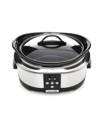 Crock-Pot SCCPBPP605-050 5.7-litre slow cooker (chrome)