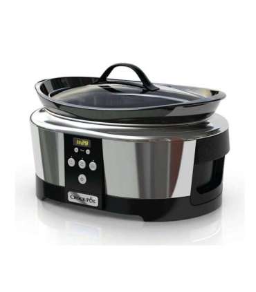 Crock-Pot SCCPBPP605-050 5.7-litre slow cooker (chrome)