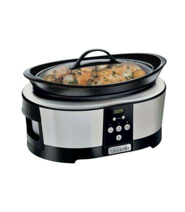 Crock-Pot SCCPBPP605-050 5.7-litre slow cooker (chrome)