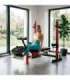 LS7688 ADJUSTABLE WEIGHT BENCH WITH BARBELL RACK, LEG DEVELOPER AND PREACHER CURL PAD HMS