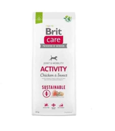 Brit Care Dog Sustainable Activity kana ja putukatega 12 kg