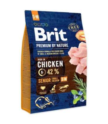 Brit Premium by Nature eakatele S+M, 3 kg