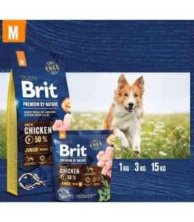 Brit Premium by Nature Junior M 1 kg