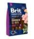 Brit Premium by Nature для взрослых S 3 кг