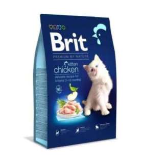 Brit Premium Cat by Nature — корм для котят с курицей, 8 кг
