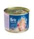 Brit Premium Cat by Nature консерва индейка и печень 200 г