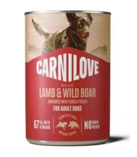 Carnilove Dog Can Paté Lamb&Wild Boar 400g