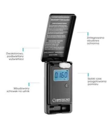 Electrochemical breathalyzer F-45 COMFORT