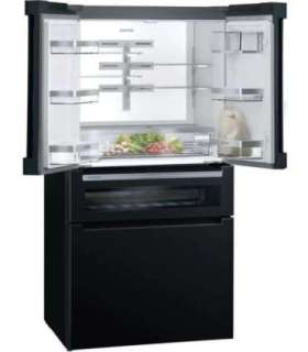 Siemens KF96RSBEA side-by-side refrigerator Freestanding 572 L Black