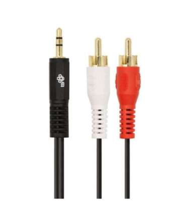 Cable 3,5mm MiniJack -2x RCA M/M 1,5m