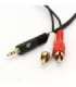 Cable 3,5mm MiniJack -2x RCA M/M 1,5m