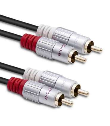 Cable 2xRCA male 2xRCA male
