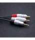 Cable 2xRCA Mini Jack 3.5mm