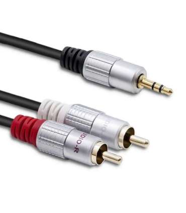 Cable 2xRCA Mini Jack 3.5mm