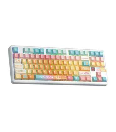 AULA Gasket F87 Pro V2 Orange Soda Kailh Meteorite Ice Cream RGB Keyboard