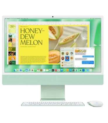 iMac 24 inch: M4 10/10, 24GB, 512GB SSD - Green