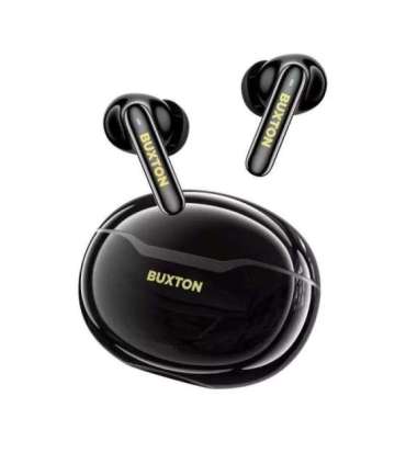 Buxton BTW 7200 Black Tuya - In-ear wireless earphones with charging case, black