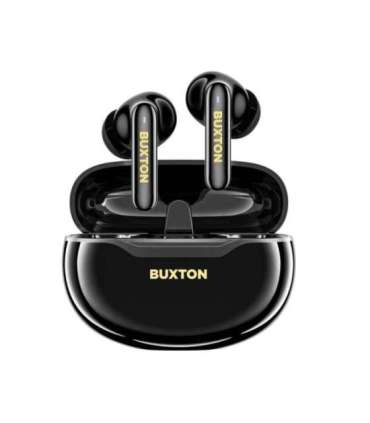 Buxton BTW 7200 Black Tuya - In-ear wireless earphones with charging case, black