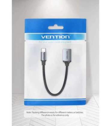 CABLE USB3.0C MALE TO A FEMALE/0.15M GRAY CCXHB VENTION