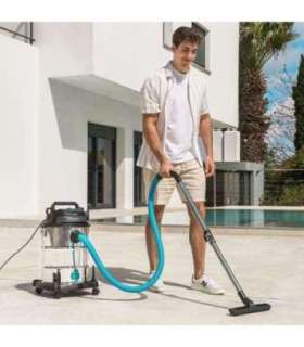 Cecotec Vacuum cleaner Conga Rockstar Wet & Dry Steel Max Pro Corded operating 1600 W 220-240 V Silver/Black