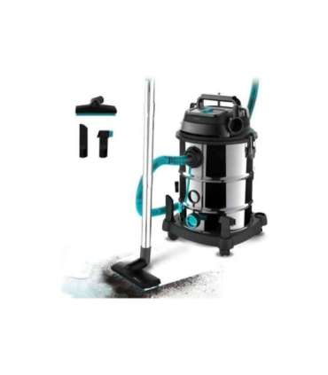 Cecotec Vacuum cleaner Conga Rockstar Wet & Dry Steel Max Pro Corded operating 1600 W 220-240 V Silver/Black
