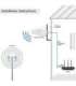 Antenna 4G 5G LTE 9dBi external N female 3m