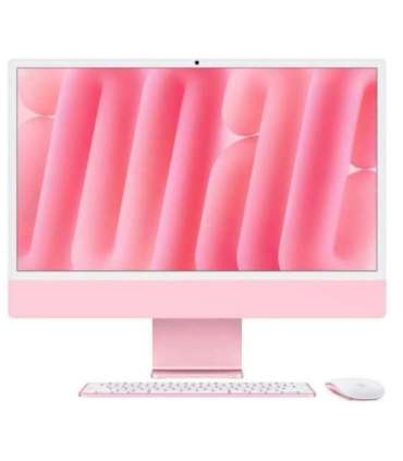 iMac 24 inch: M4 8/8, 16GB, 256GB SSD - Pink