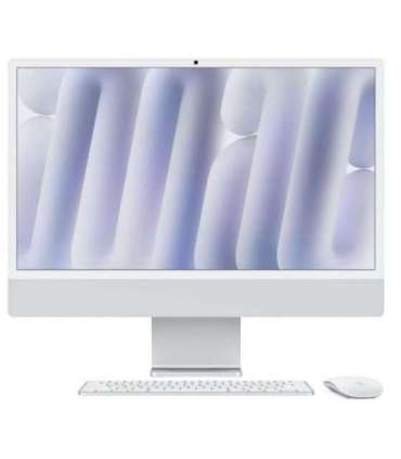 iMac 24 inch: M4 10/10, 16GB, 256GB SSD - Silver