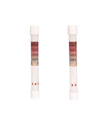 Disposable breathalyzer BACscan chemical