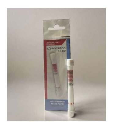 Disposable breathalyzer BACscan chemical